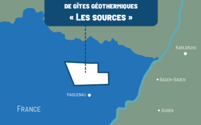 The exploration licence for deep geothermal energy ‘Les sources’ granted to Lithium de France