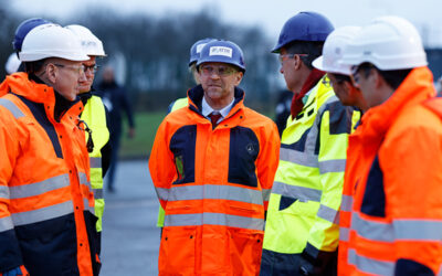 Visite du ministre chargé de l’industrie et de l’énergie, Marc Ferracci