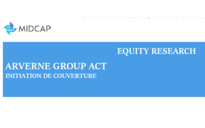 Initiation de couverture du titre Arverne Group par TP ICAP