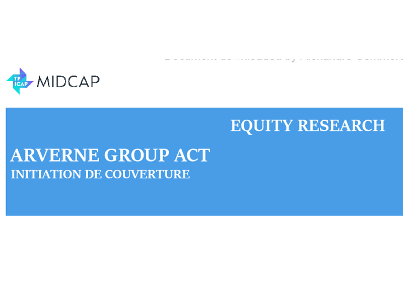 Initiation de couverture du titre Arverne Group par TP ICAP